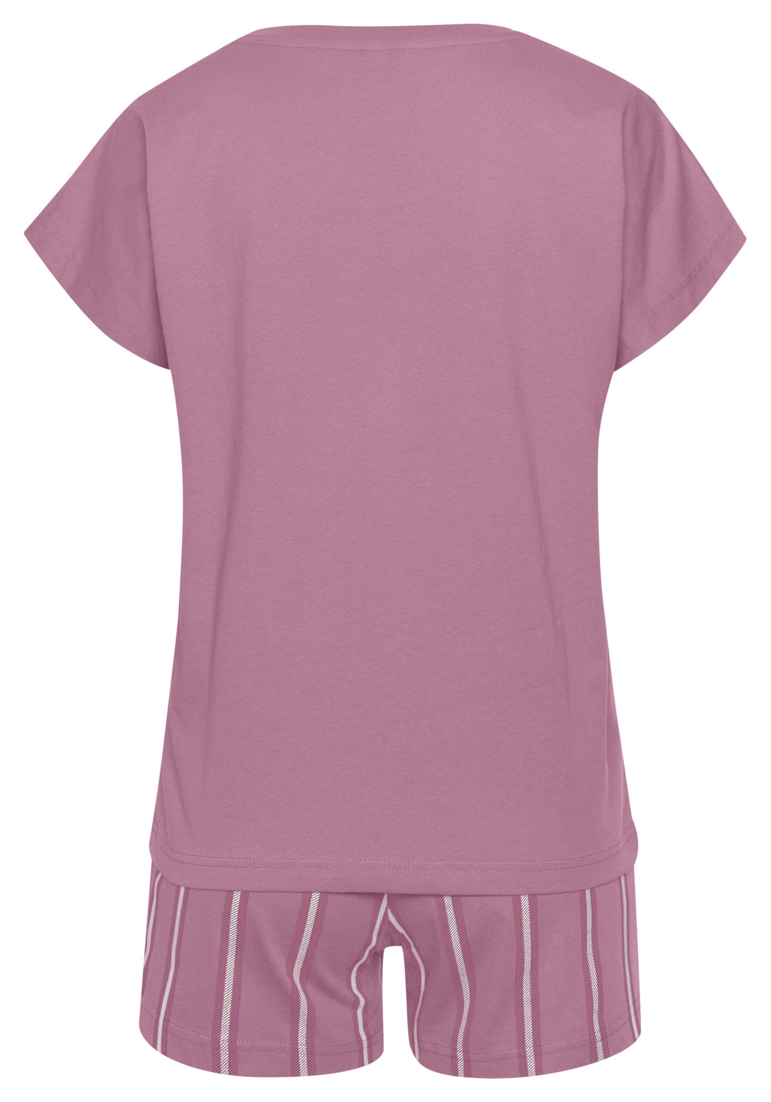 Vivance Dreams by Lascana Shorty (Set, 2 tlg) mit Frontdruck – Bild 3 von 3