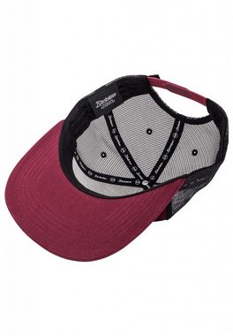 Blackskies Snapback Cap Iconic Trucker Cap - Weinrot-Mesh