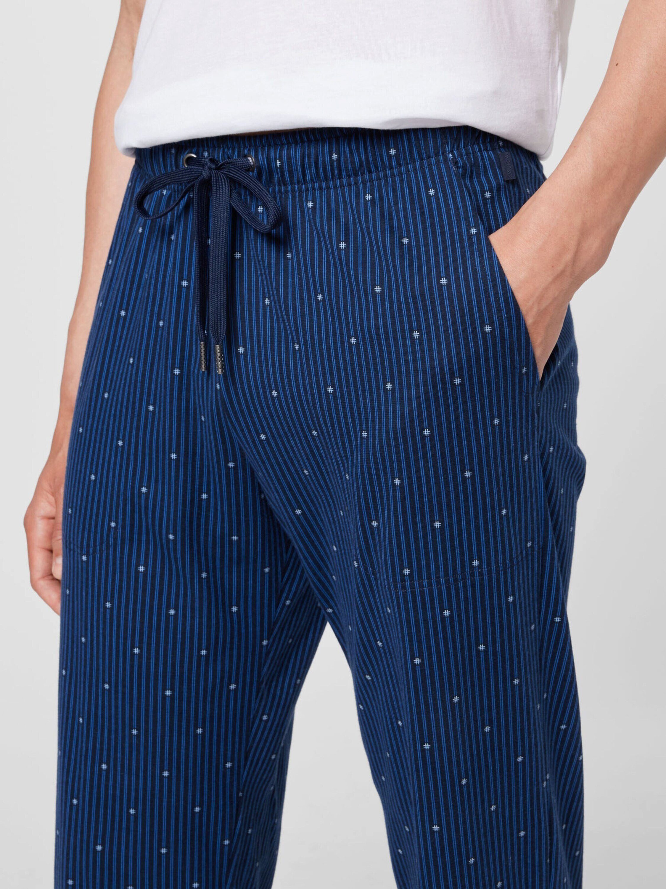 CALIDA Pyjamahose (1-tlg) indian blue