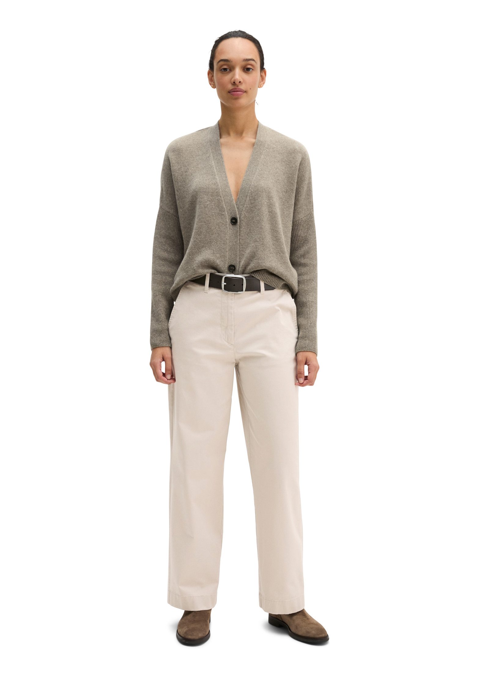 Marc O'Polo Cardigan aus weicher Schurwolle, oversize – Bild 4 von 5
