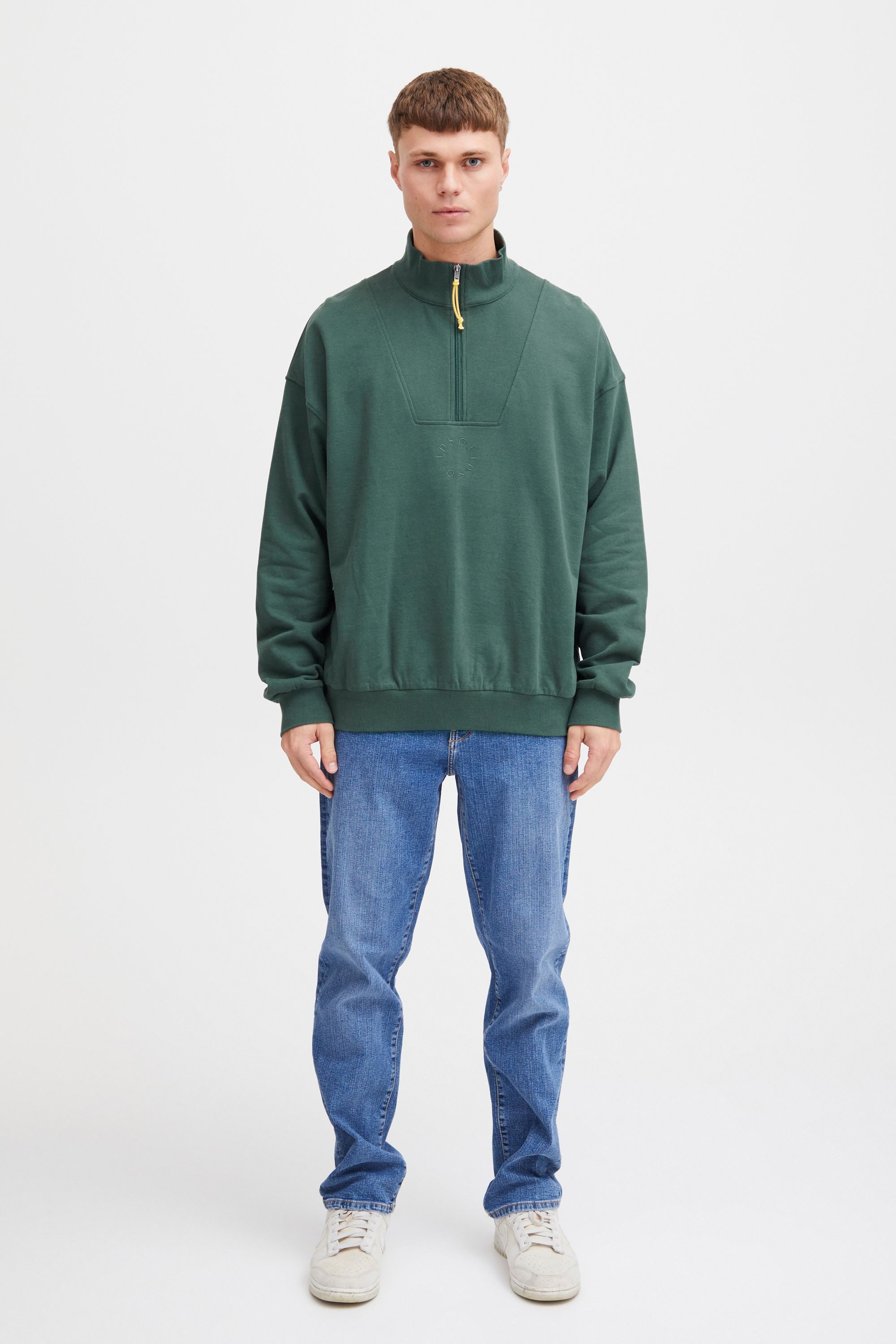 !Solid Sweatshirt SDIlham cooler Troyer mit günstig online kaufen