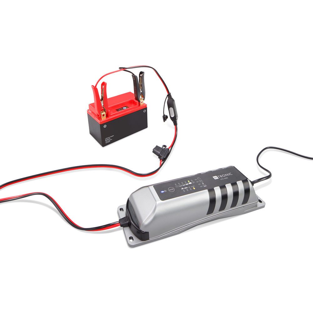 H-Tronic H-Tronic Automatik-Ladegerät HTC 4000, 12V, 4A Bleiakku-Ladegerät