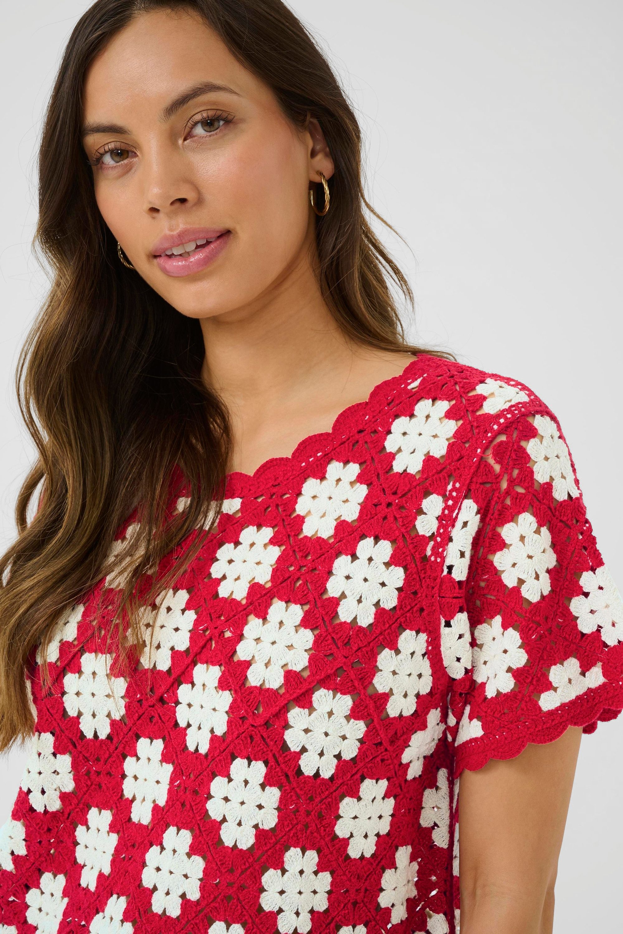 Cream Kurzarmbluse Kurzarm-Bluse CRKip