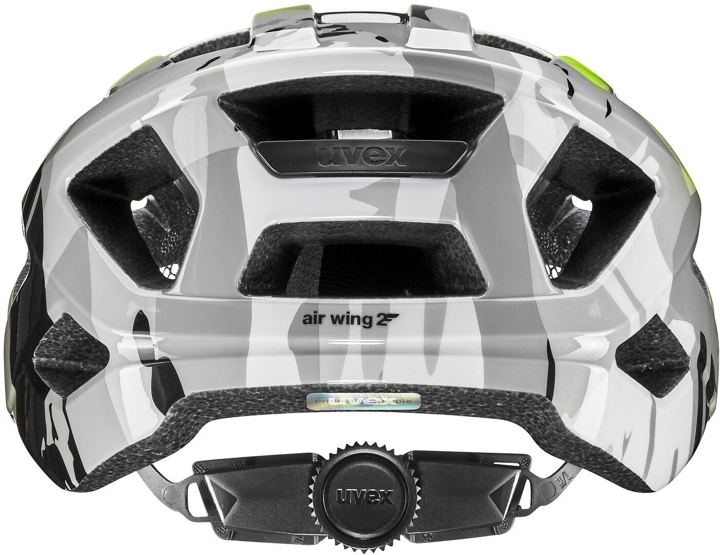 Uvex Fahrradhelm uvex air wing 2 NEON YELLOW-BLACK