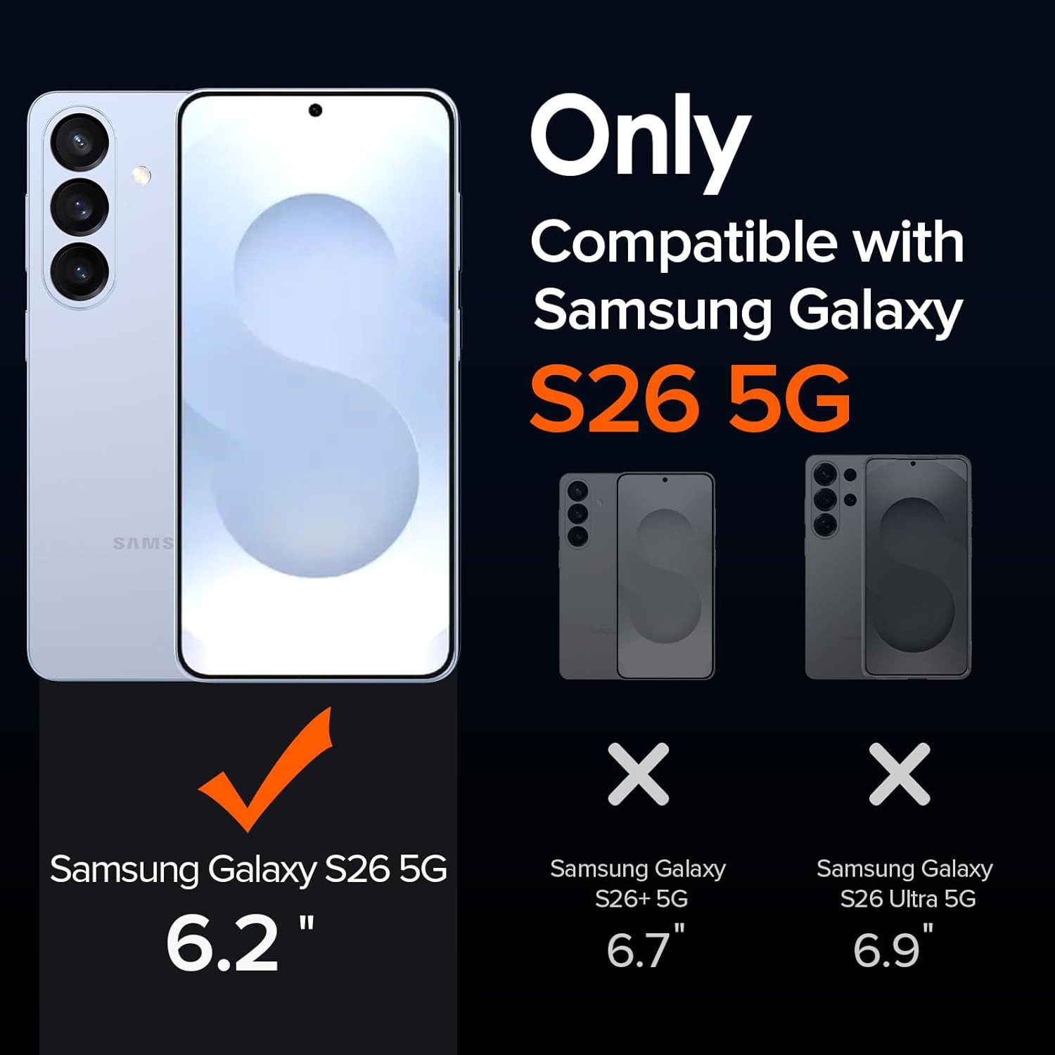MSM Displayschutzglas 2X Schutzglas (Display + Kamera) für Samsung Galaxy S26 Panzerfolie – Bild 5 von 5