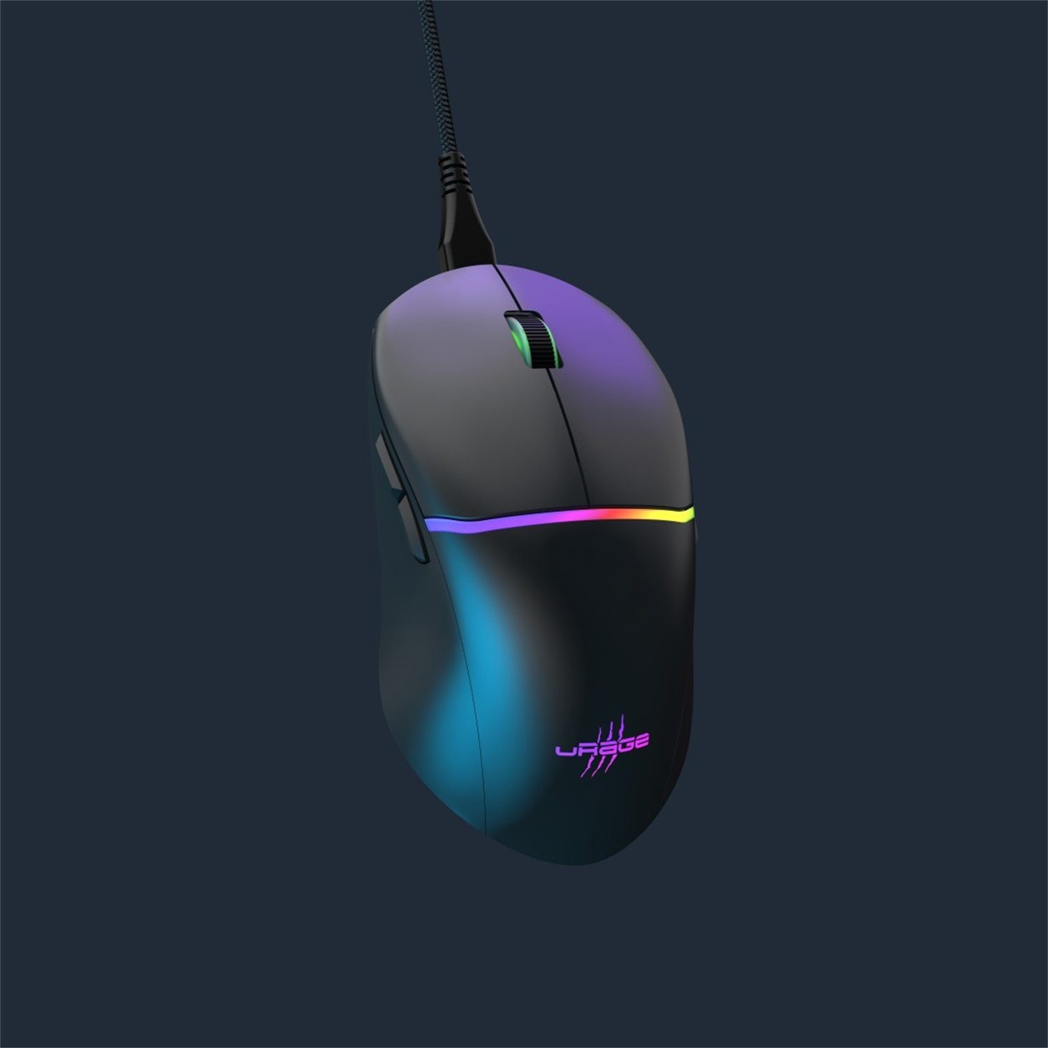 uRage Reaper 330, Schwarz Gaming-Maus (kabelgebunden)