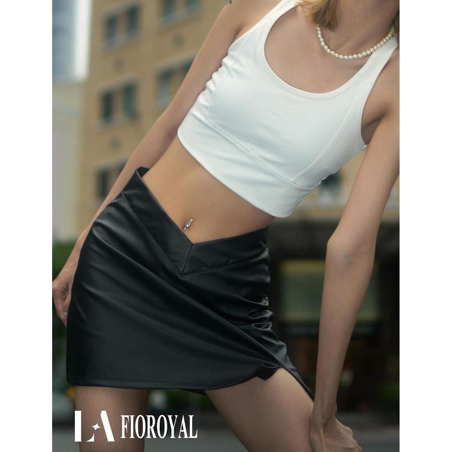 FIOROYAL Bauchnabelpiercing-Set 3er Set 14G Bauchnabelpiercing Silber 925 Clicker Opal CZ Rotierender