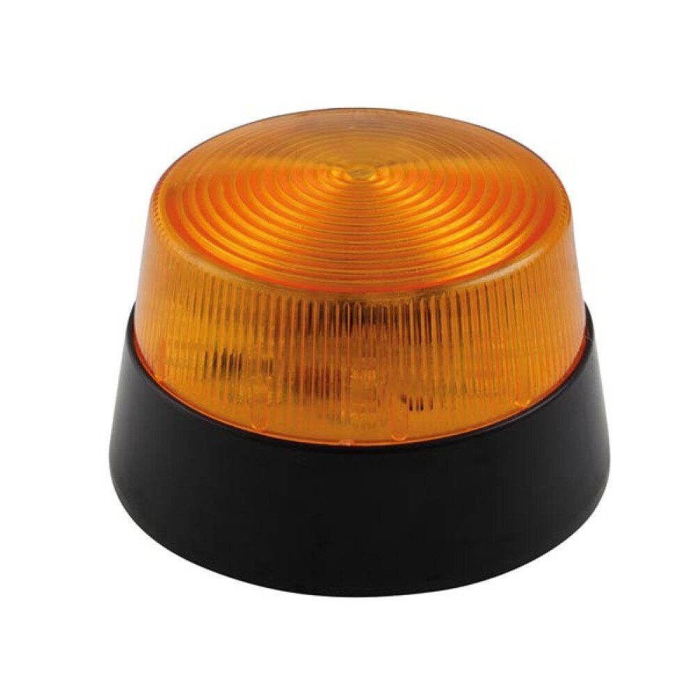 Velleman Rundumleuchte LED-BLITZLICHT - AMBER - 12 VDC - ø 77 mm