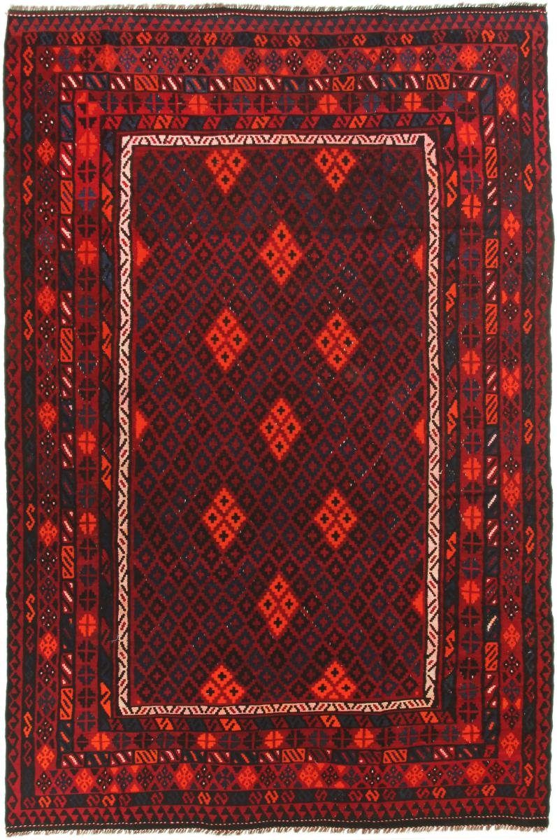Orientteppich Kelim Afghan Antik 232x352 Handgewebter Orientteppich, Nain Trading, rechteckig, Höhe: 3 mm