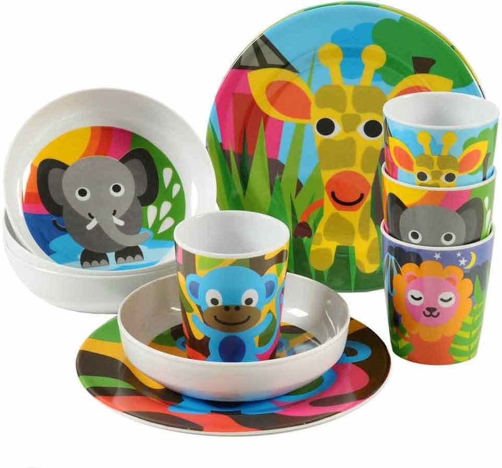 CORKCICLE. Teller Set aus 4 Kindertellern