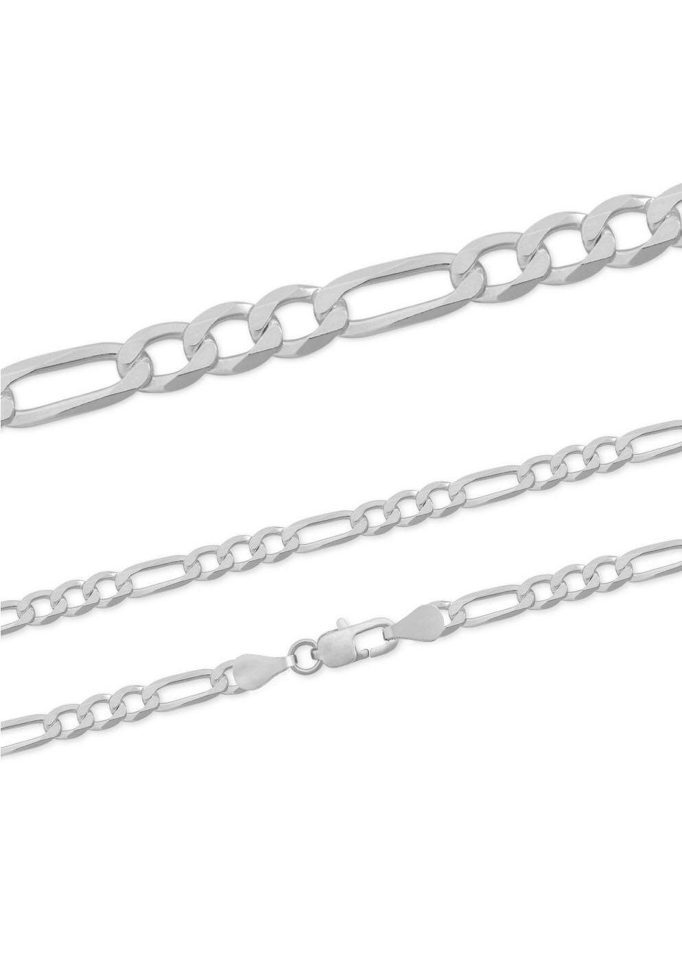 Firetti Silberkette Schmuck Geschenk, Figarokettengliederung, ca. 4,4 mm  breit | Silberketten