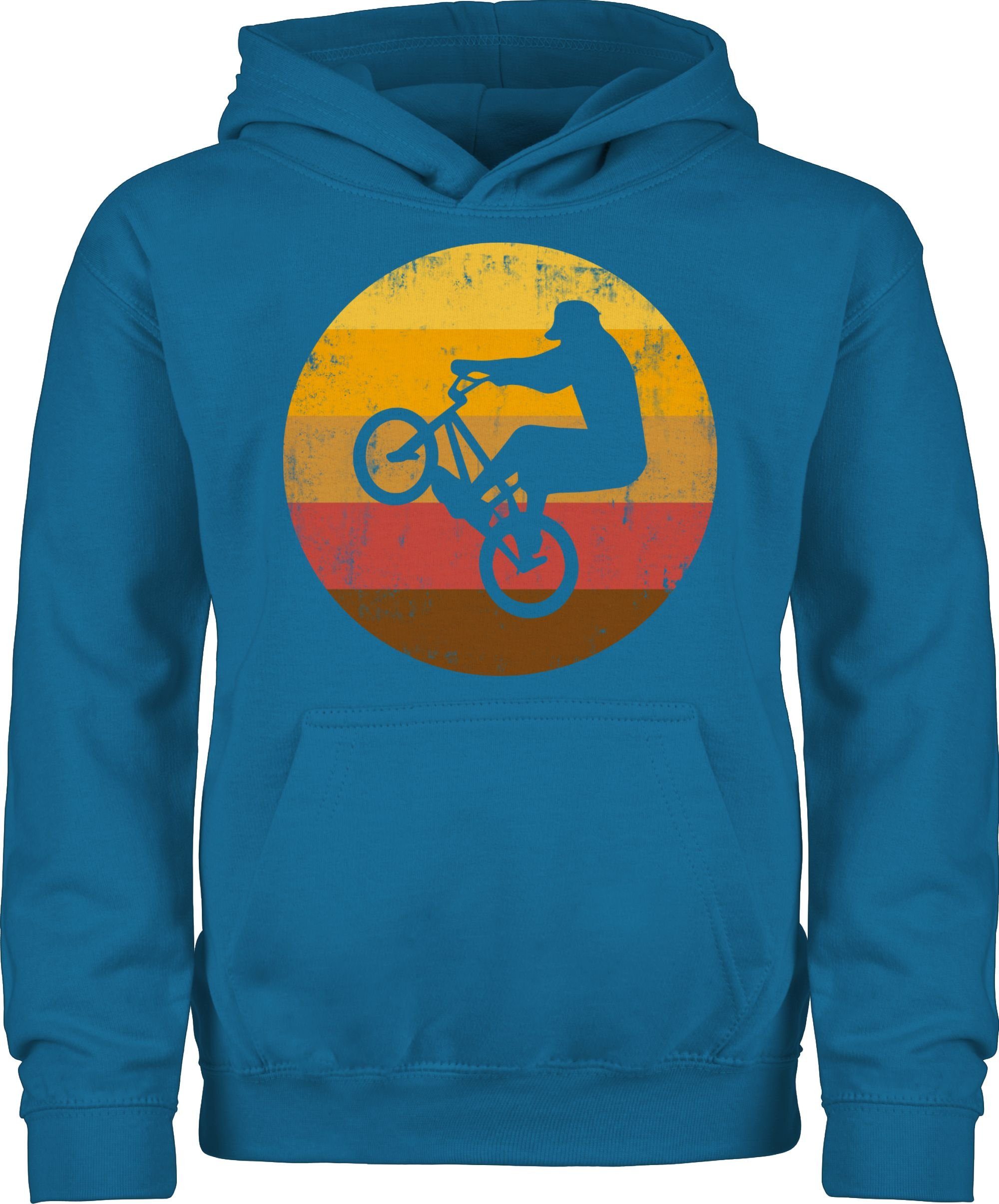 Shirtracer Hoodie BMX Sport Kleidung 1 Himmelblau Kinder Jump