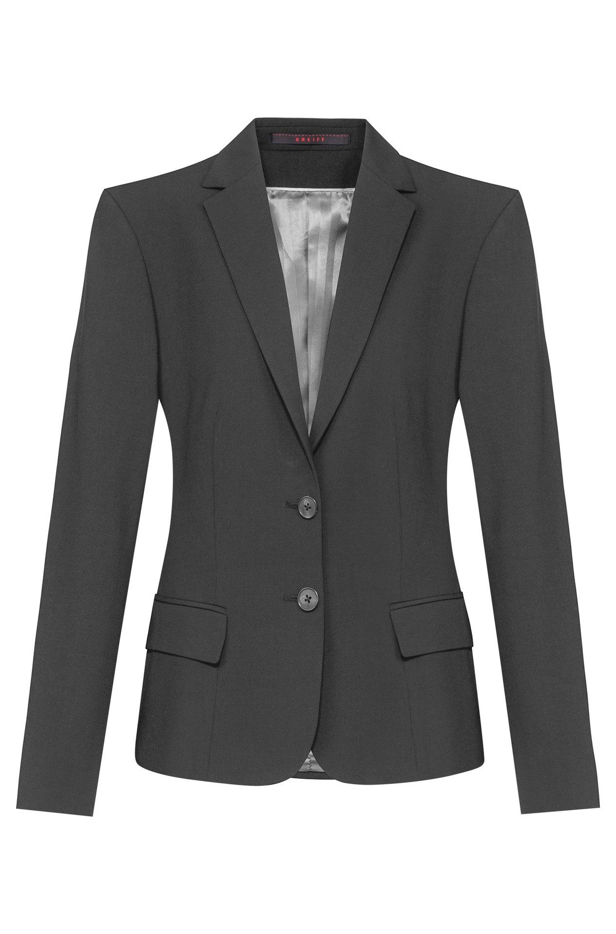 GREIFF Blusenblazer Greiff Corporate Blazer PREMIUM Damen OEKO TEX® Anthraz günstig online kaufen