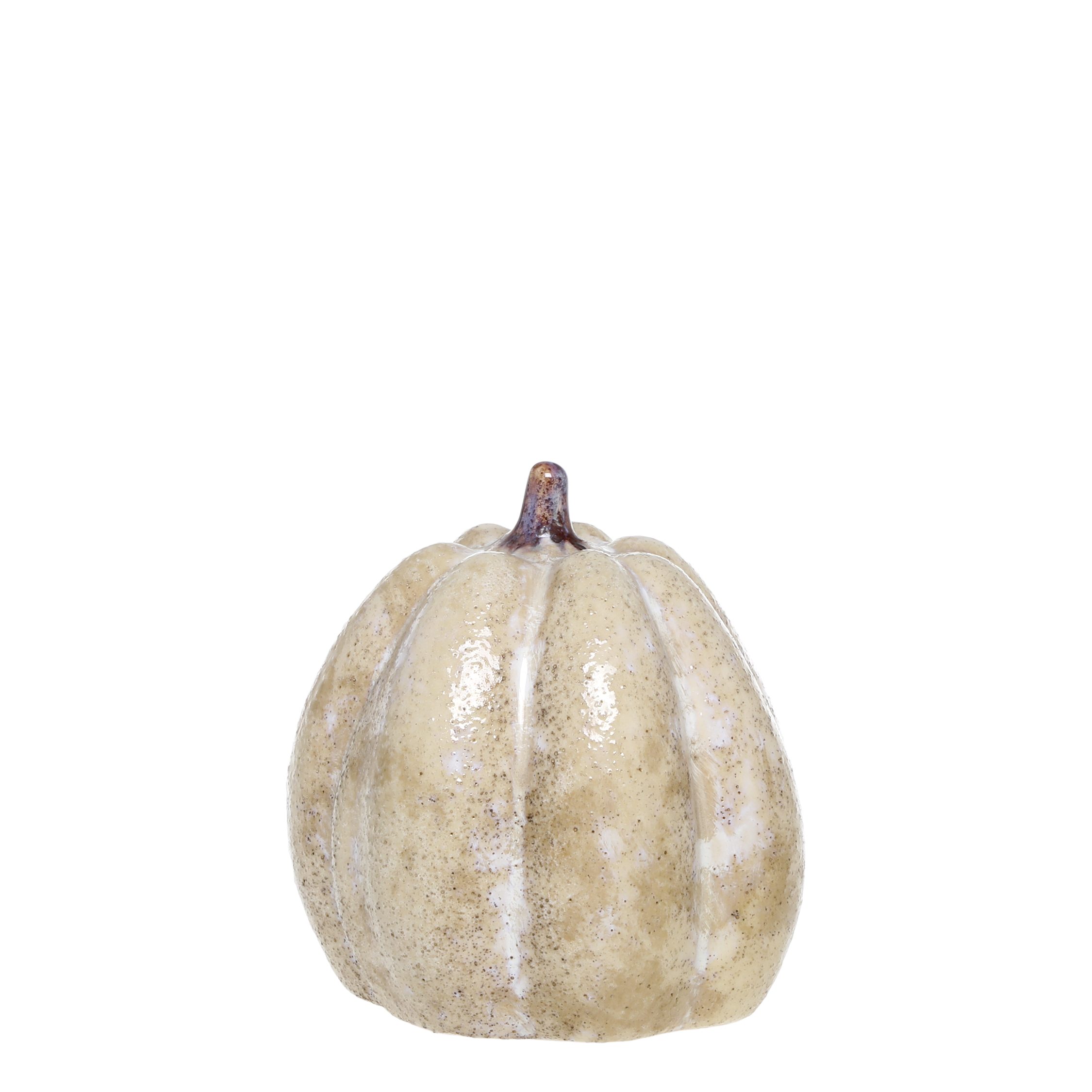 Annimuck Dekofigur Chic Antique Deko Kürbis Rennes H14,5 D12cm in latte Ker günstig online kaufen