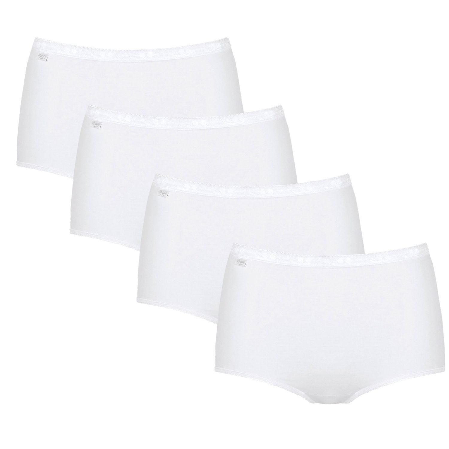 sloggi Maxislip Basic+ mit elastischer Mäusezähnchenkante