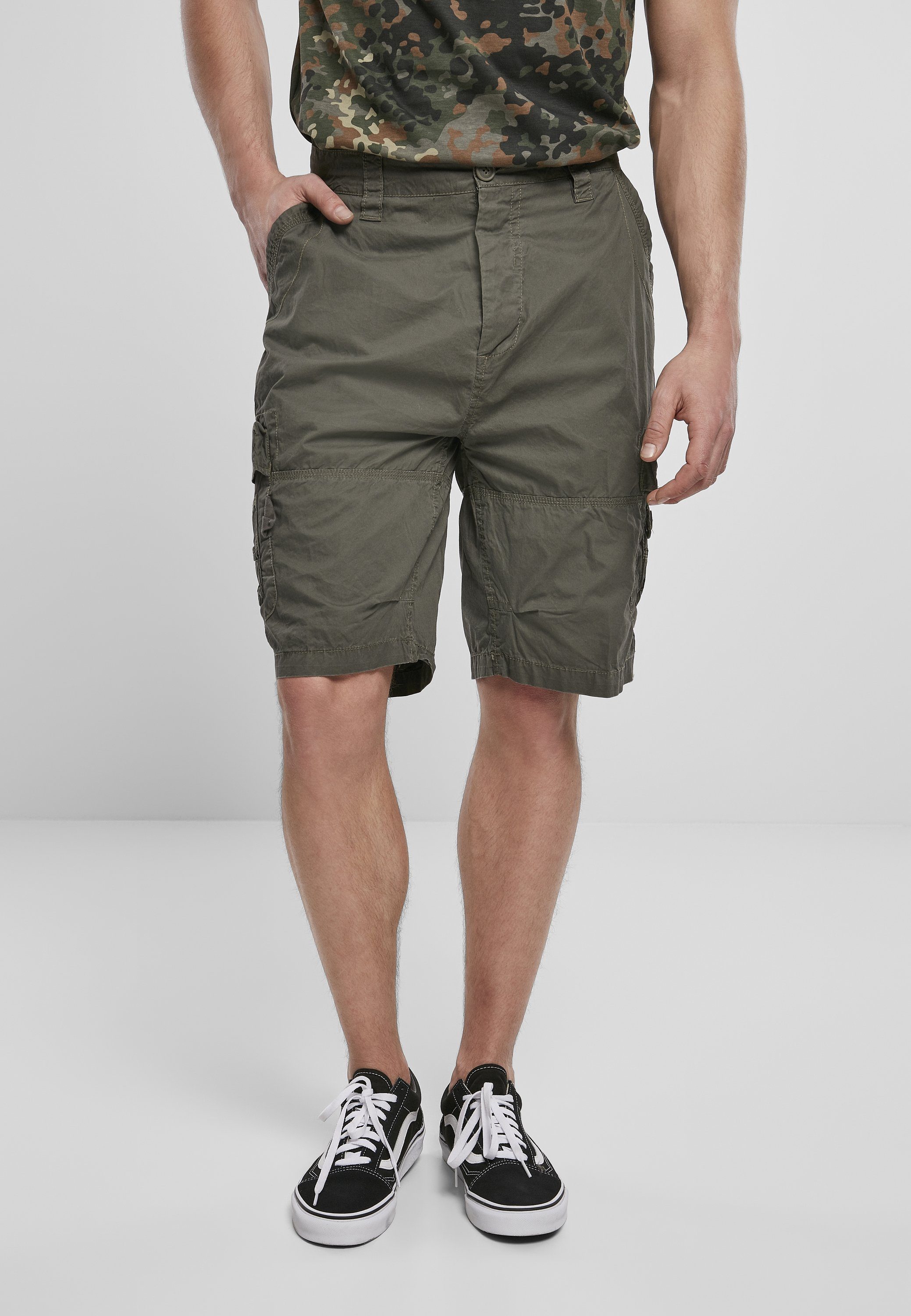 olive (1-tlg) Herren Stoffhose Shorts Brandit Ty