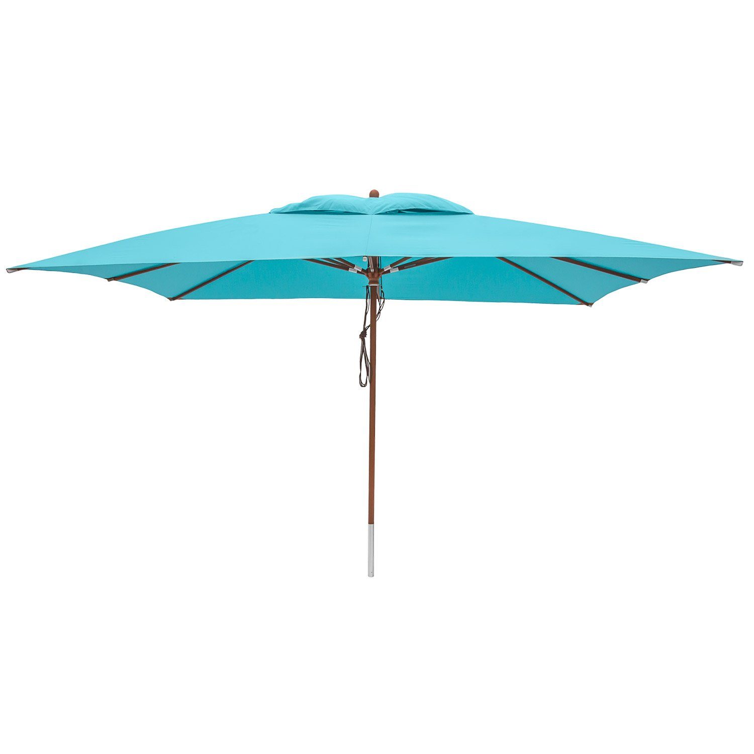 anndora-sonnenschirm Sonnenschirm 3x4 Meter Marktschirm rechteckig, günstig online kaufen