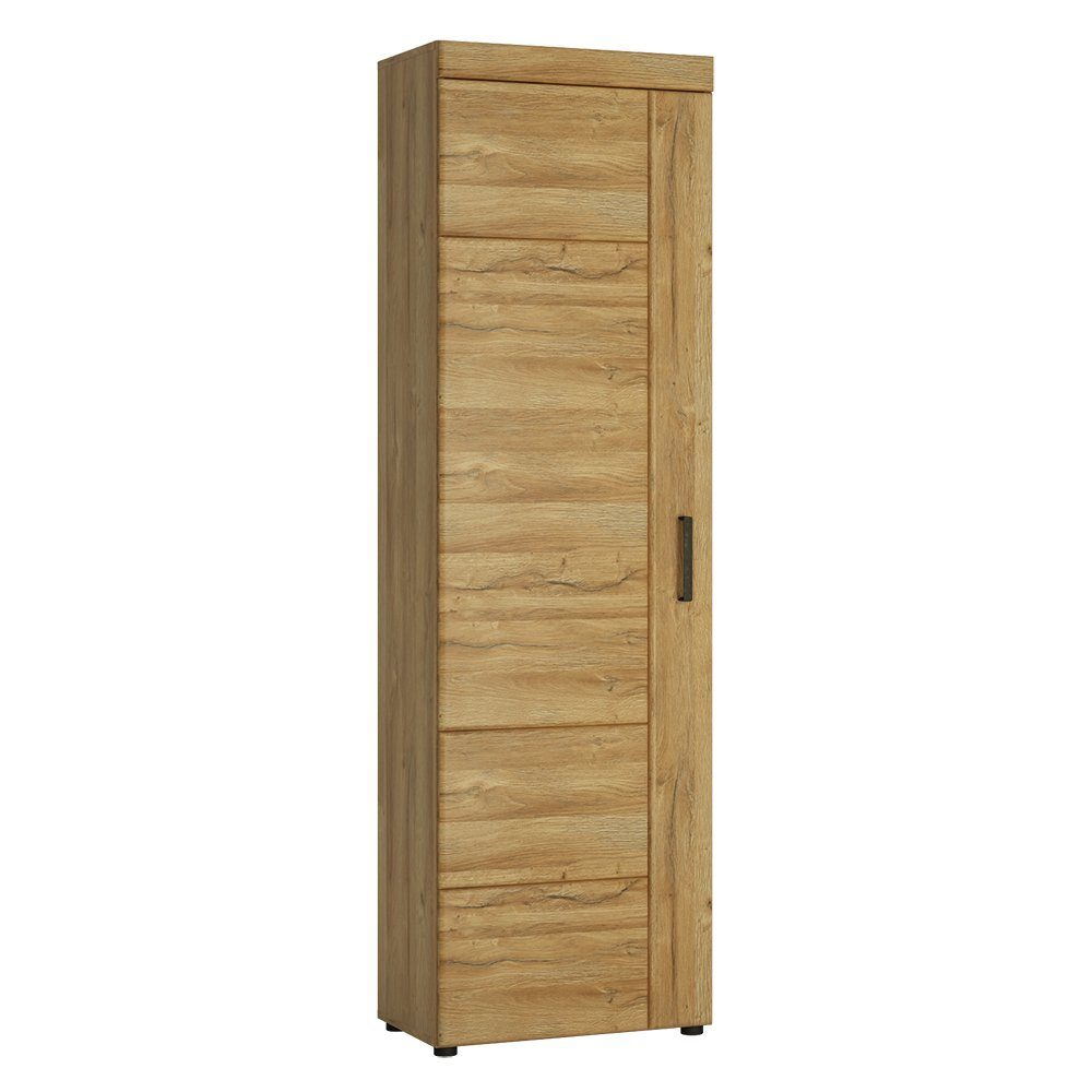 Lomadox Garderobenschrank CARIATI-129 in Grandson Eiche Nb. mit Türanschlag links, B/H/T 58/195/37,4 cm