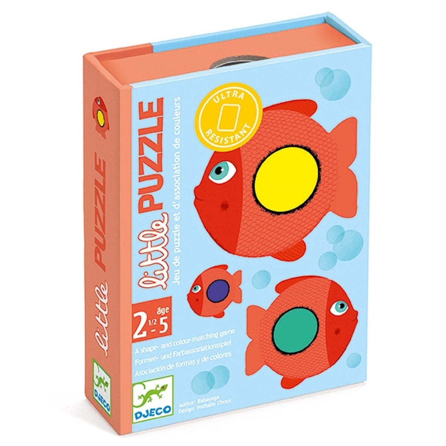 DJECO Spiel DJ05060 Kartenspiel für Kleine: Little Puzzle