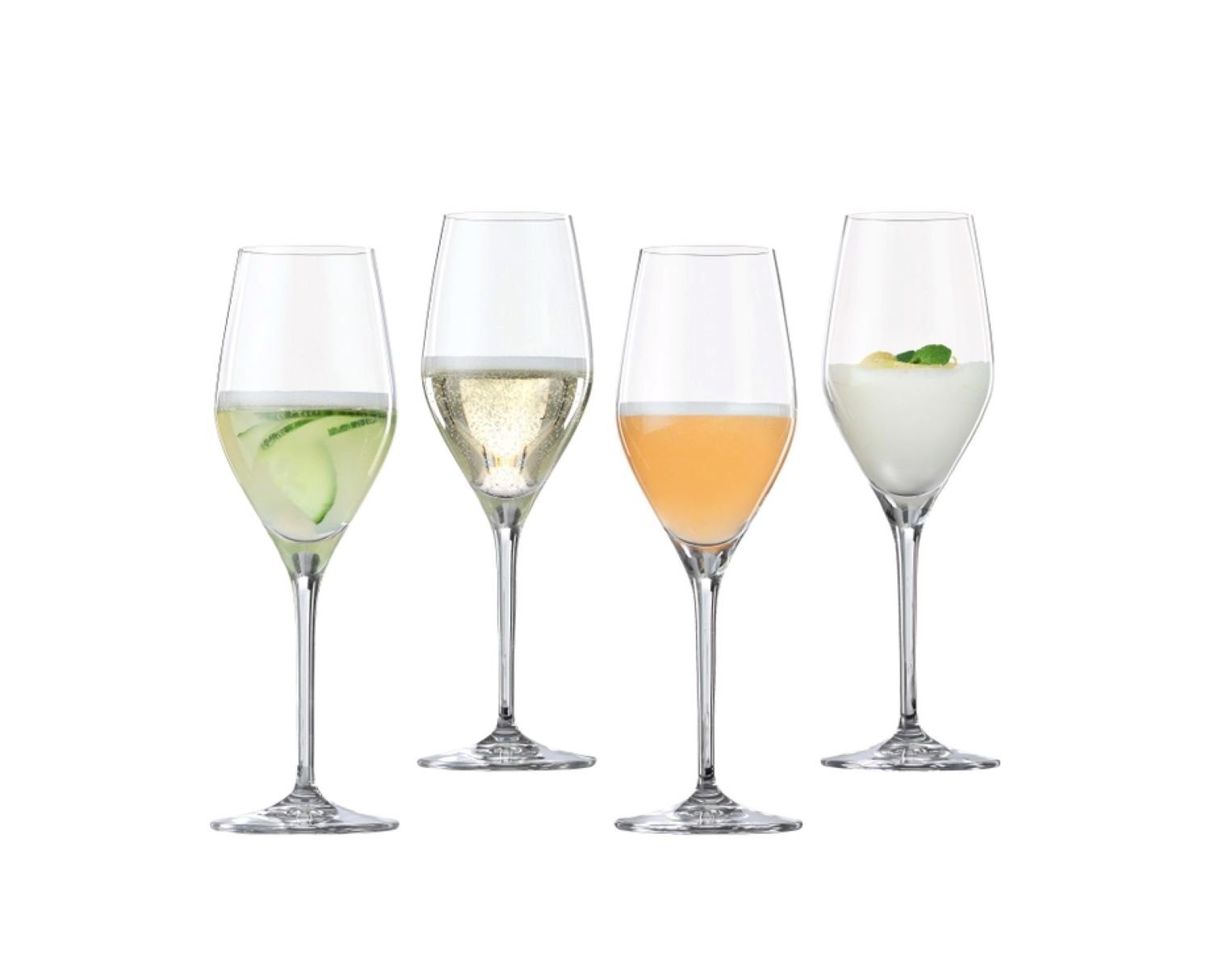 Glas Spiegelau, Proseccoglas Special, 4er-Set, 4-tlg., Kristallglas