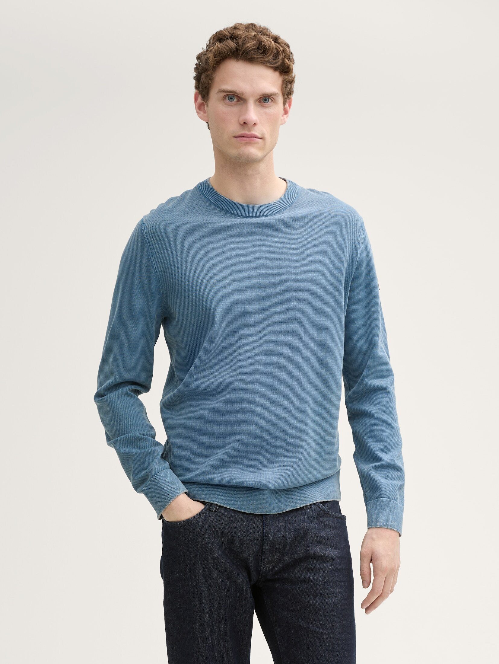 TOM TAILOR Herren Pullover Aus Baumwolle - Bequemer Strickpulli Für Jeden Tag!