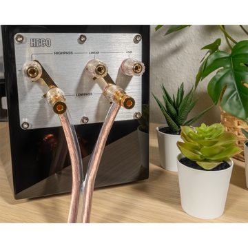 Oehlbach Speaker Wire SP-100 Lautsprecherkabel 2 x 10 mm² Audio-Kabel, Terminal, Terminal (400 cm)