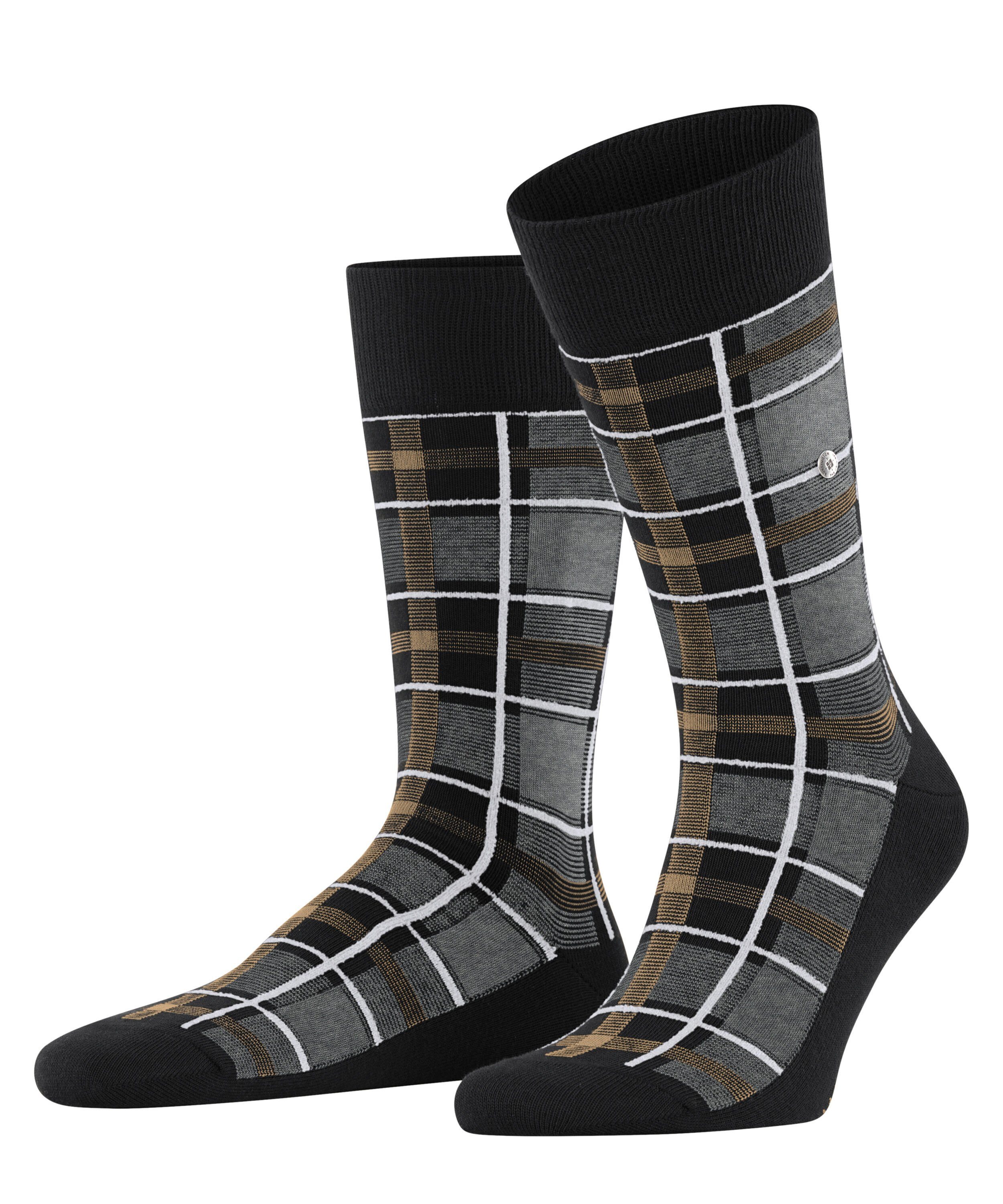 Heritage Check Burlington (1-Paar) (3000) black Socken