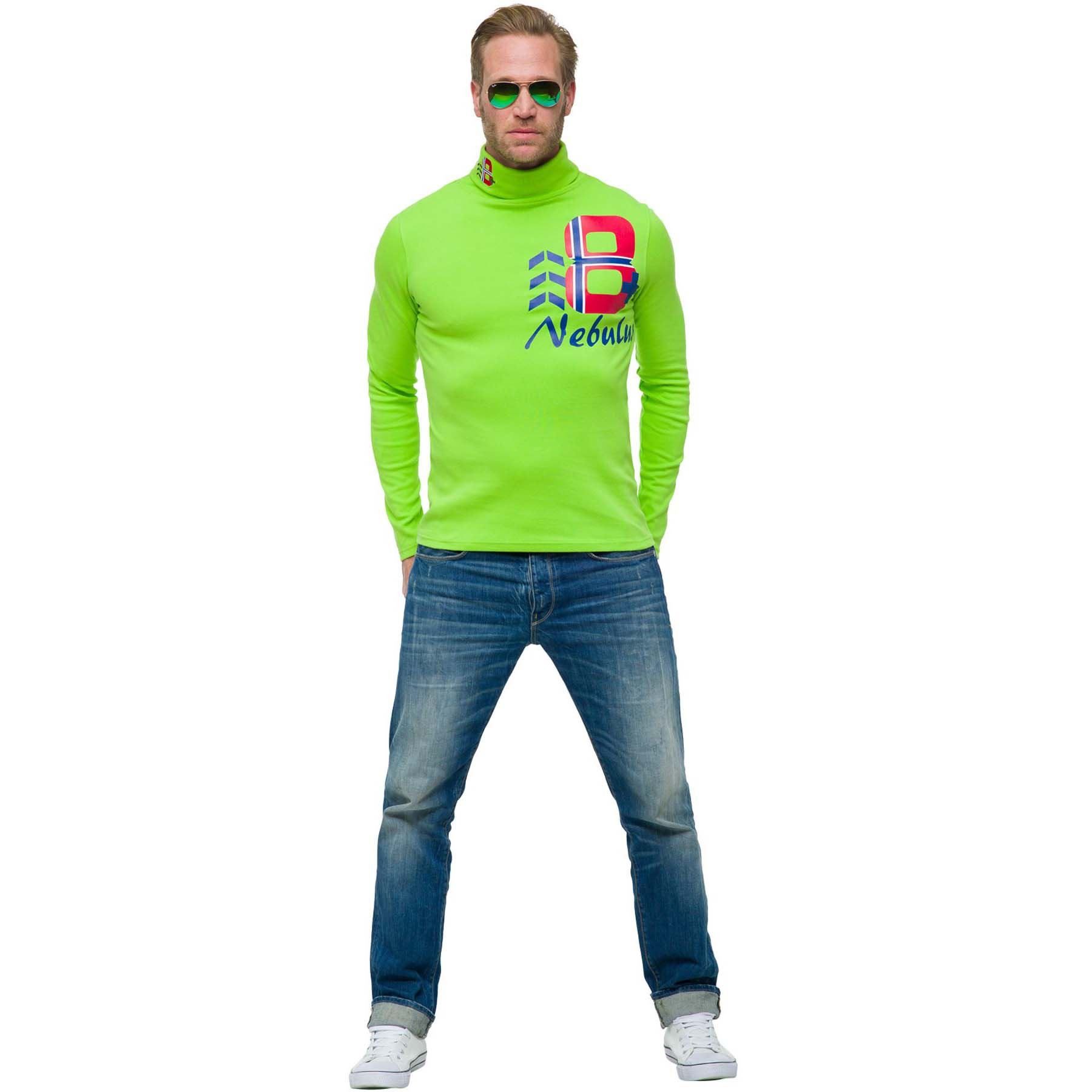 Nebulus Rollkragenpullover EMAN, P2420 - Herren, grün, L