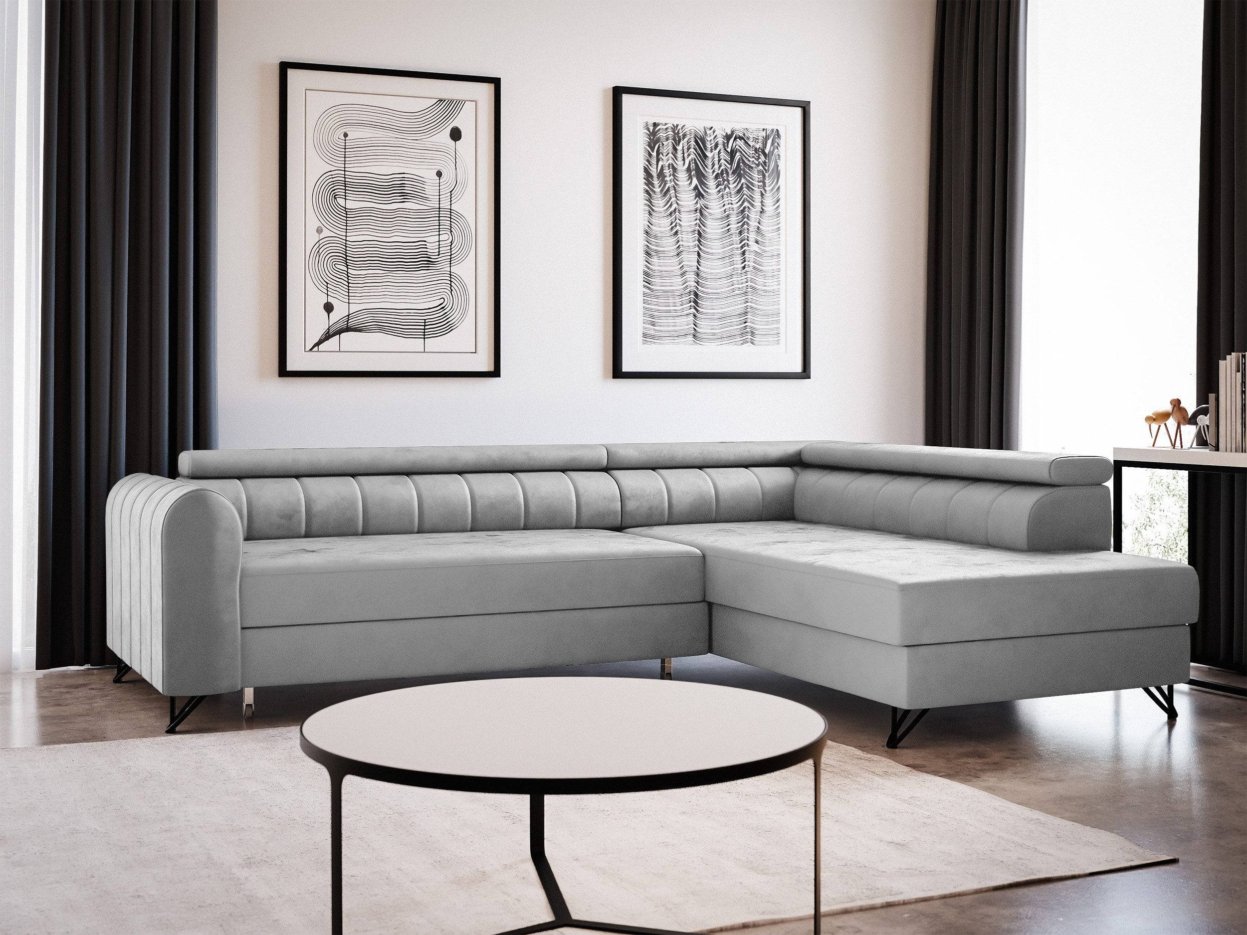 Sofnet Ecksofa Alice, mit Schlaffunktion und Bettkasten, Wohnlandschaft mit günstig online kaufen