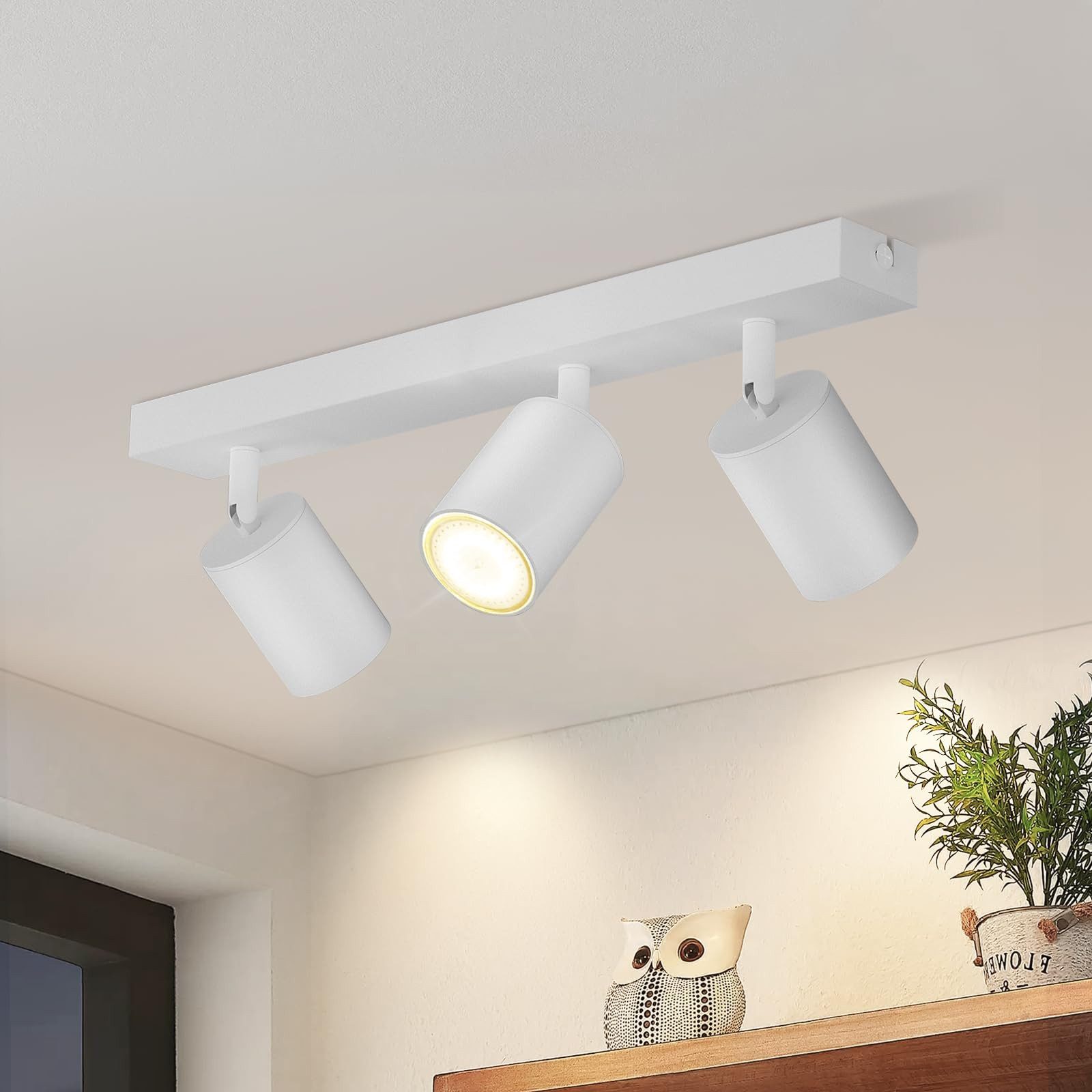 Nettlife Deckenstrahler Schwarz 2/3/4 Flammig GU10 günstig online kaufen