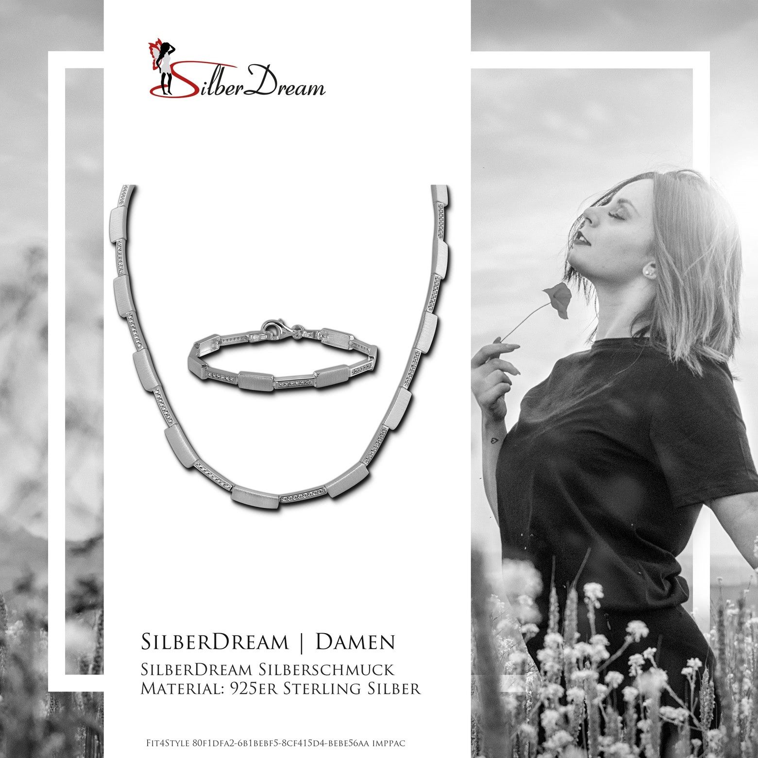 SilberDream Schmuckset SilberDream Collier & Armband günstig online kaufen
