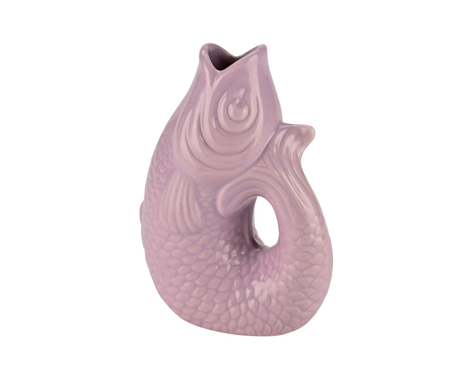 Giftcompany Dekovase Monsieur Carafon Vase / Karaffe Fisch XS lavender 0,2l (Vasen)