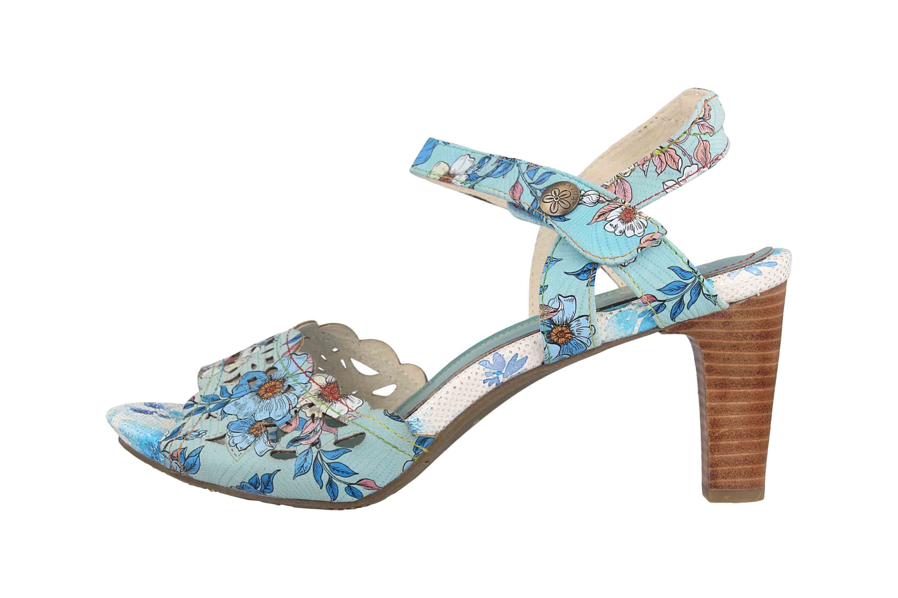 LAURA VITA ALBANE 51 Bleu Sandalette