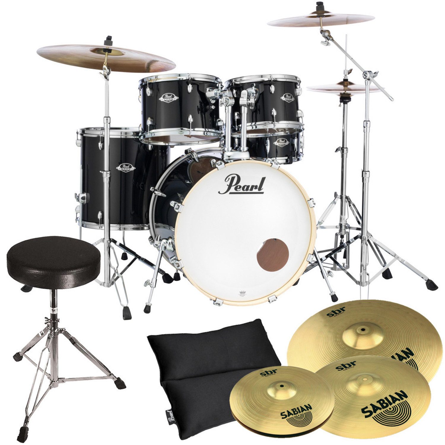 Schlagzeug Pearl Export EXX725SZ/C31 Drumset mit Becken und Sitz