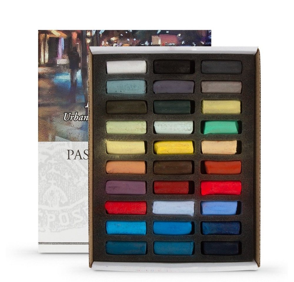 Thumbnail - SENNELIER Pastellkreide Soft Pastelle Urban Set, 30 halbe Pastell-Sticks