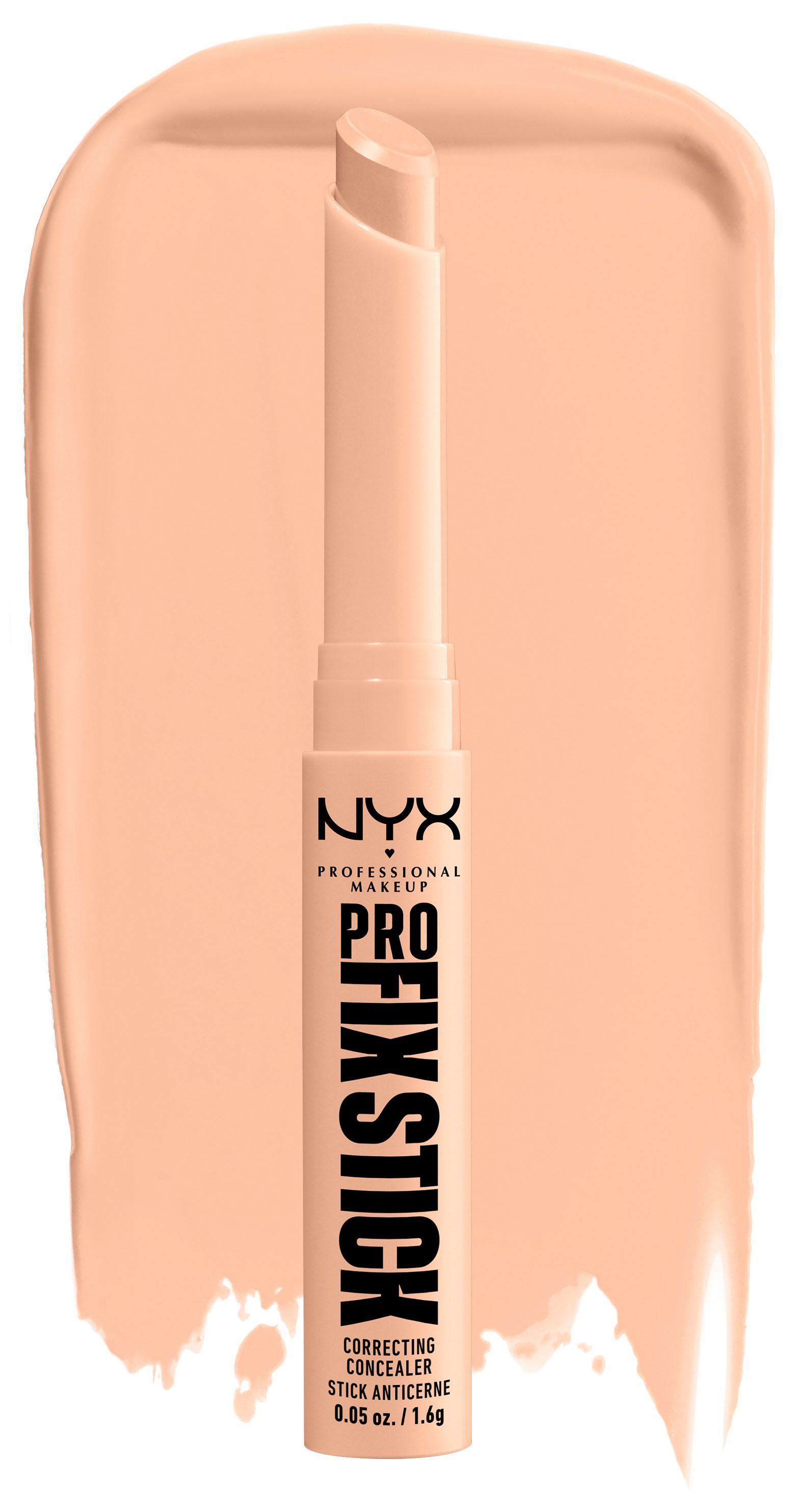 NYX PROFESSIONAL MAKEUP Concealer PRO FIX STICK, kaschiert Augenringe, Unreinheiten und Hyperpigmentierung