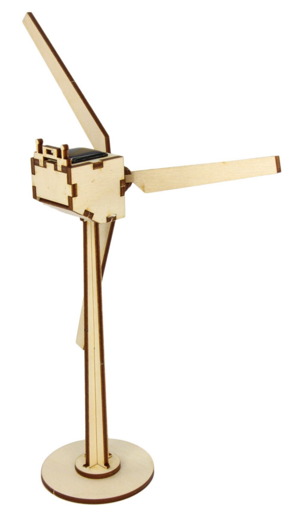 SOL-EXPERT group Modellbausatz Holzbausatz Solar-Windanlage „Sylt“