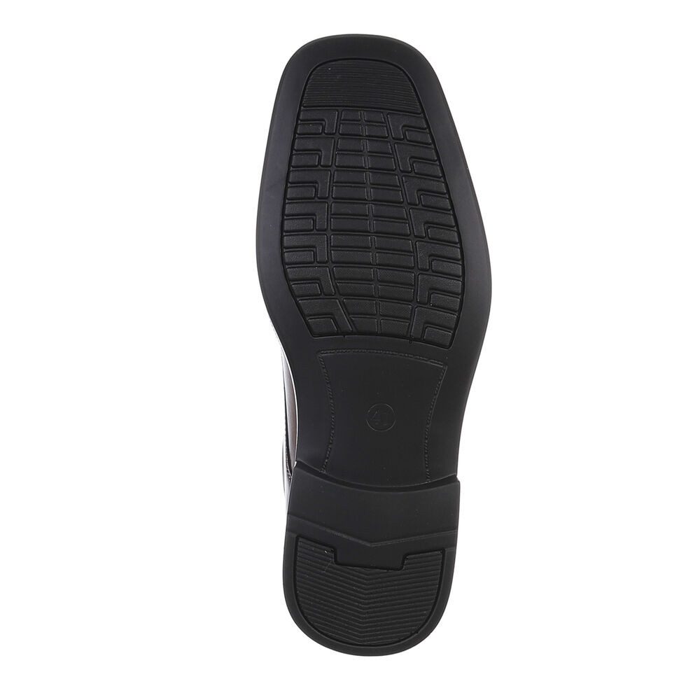 Coolwalk Herren Businessschuhe Elegant Schnürschuh (87284628) Blockabsatz Business-Schuhe in Schwarz – Bild 3 von 4
