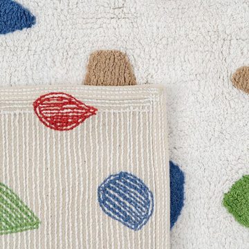 Teppich Kinderteppich Maui 135 x 100 cm Baumwolle, Bigbuy, Höhe: 12 mm