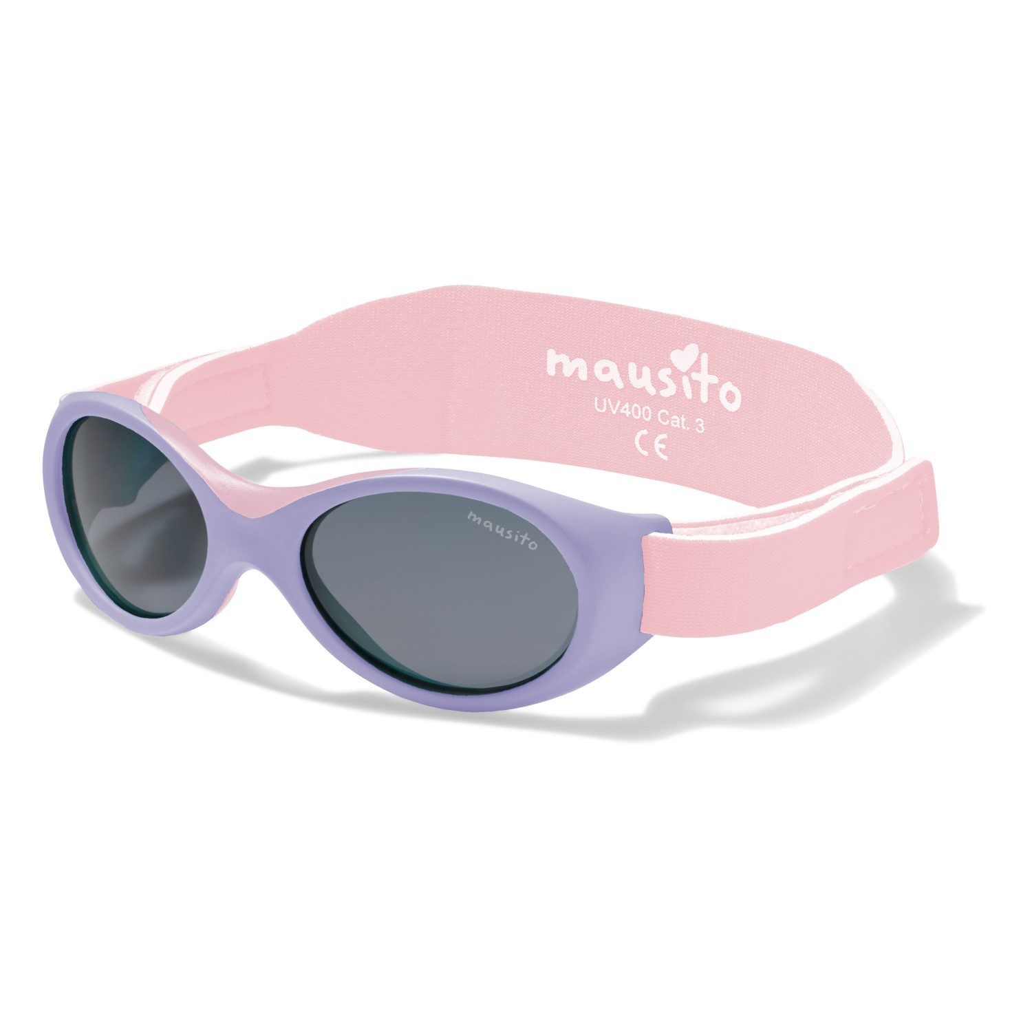 Mausito Sonnenbrille Baby Sonnenbrille mit Stil 0-18 Monate Flexibel sicher & UV-Schutz