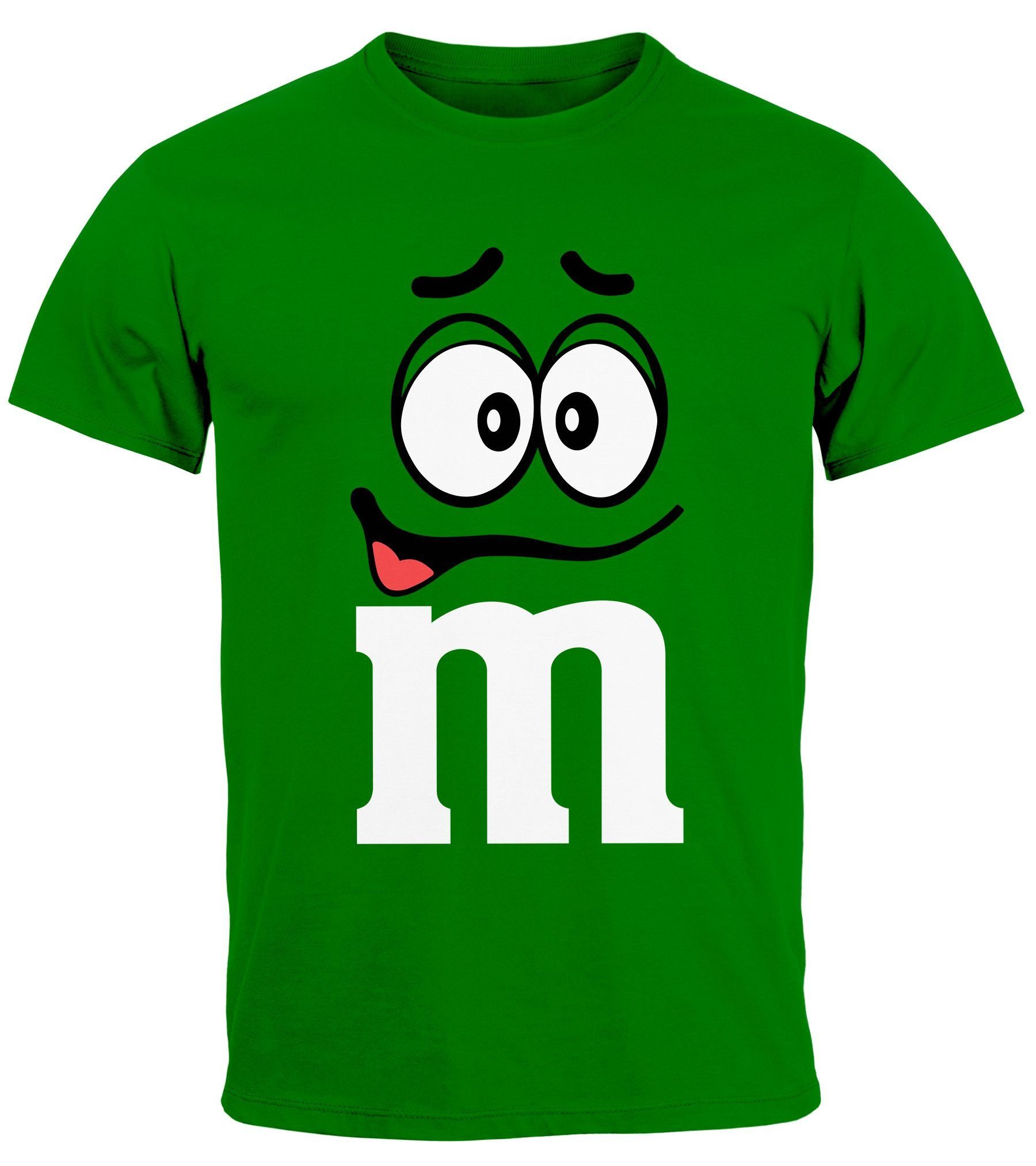 MoonWorks Print-Shirt Herren T-Shirt Fasching Karneval günstig online kaufen