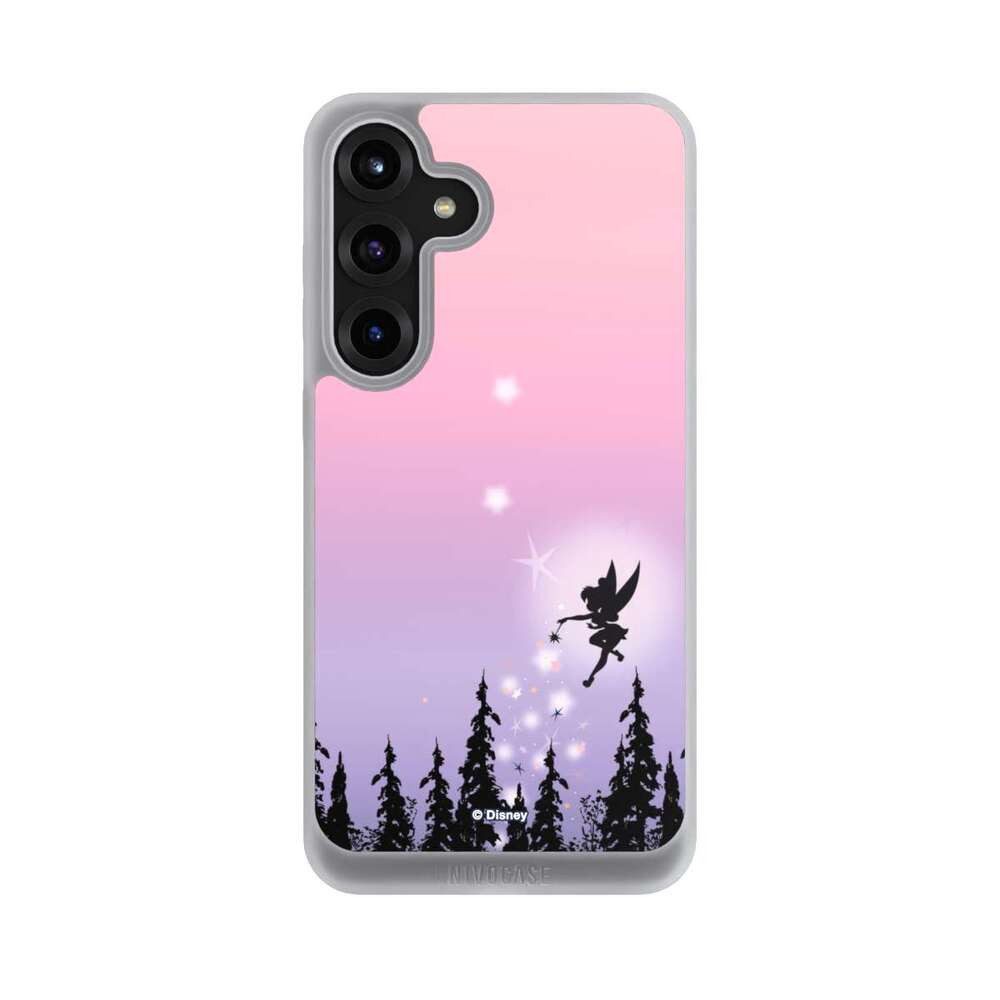 NIVOCASE Handyhülle Disney Tinkerbell Offizielles Lizenzprodukt Tinker Bell Woods, Samsung Galaxy S25+ Handyhülle Hülle NIVOpure Case Frozen