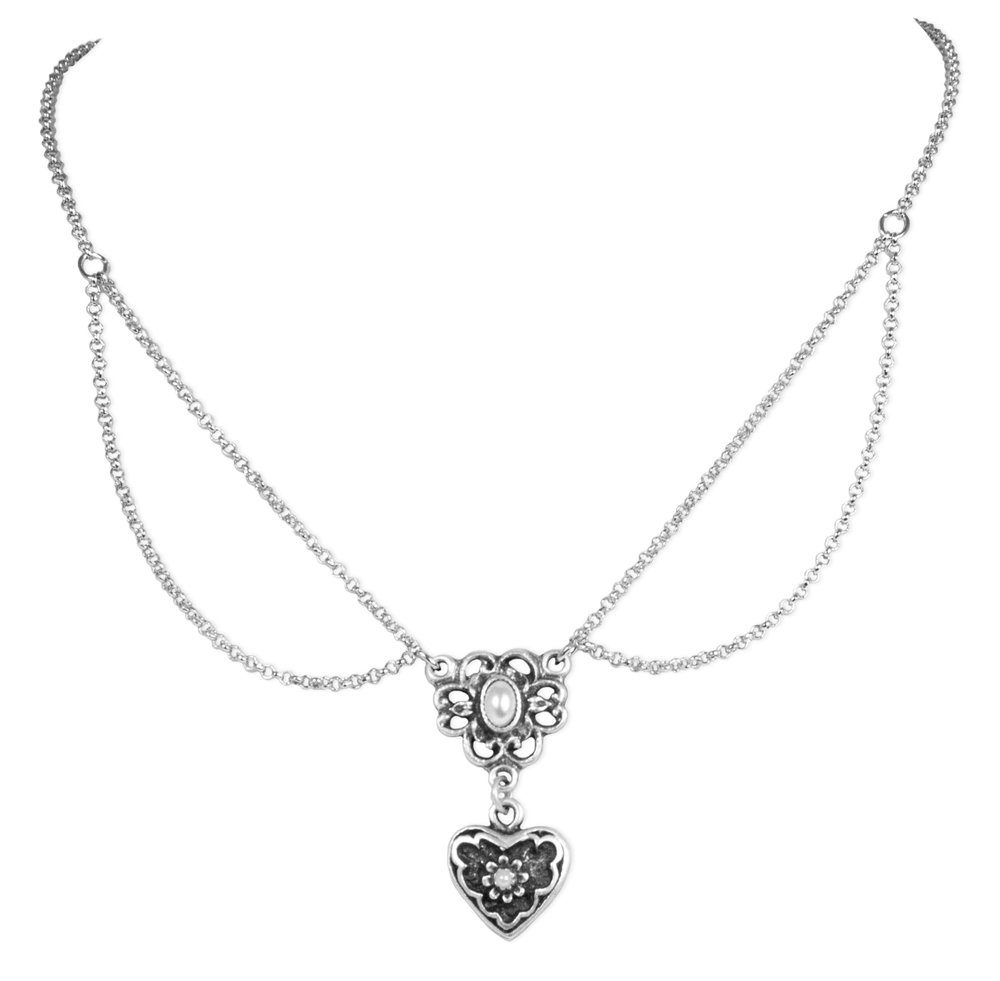 LUISIA® Kette mit Anhänger Halskette "Cecilia" günstig online kaufen