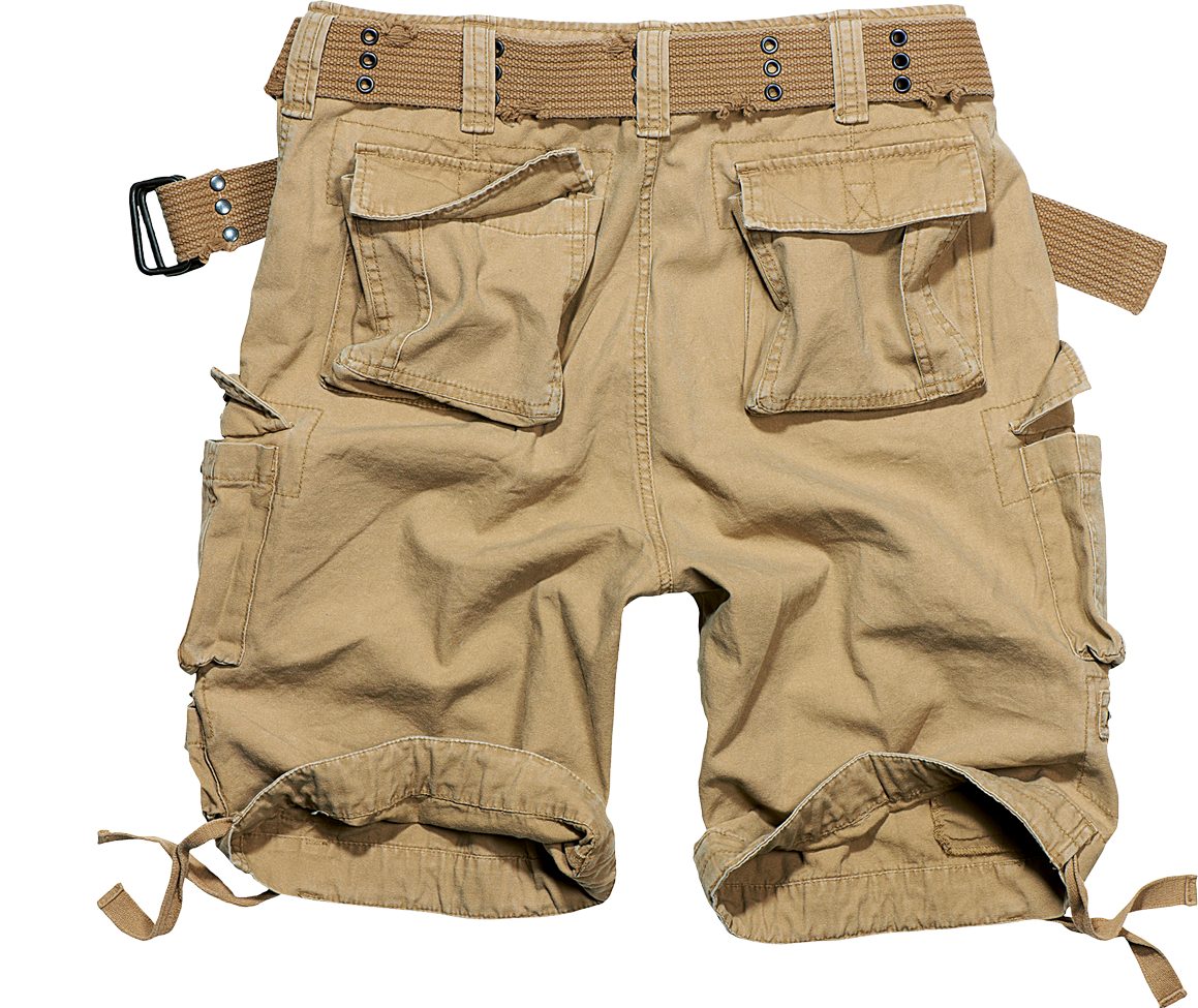 Brandit Cargohose Herren Bermuda Cargo Shorts knielang Kurze Hose Short Gürtel Knielang