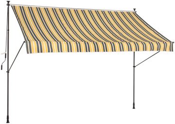 KONIFERA Klemmmarkise Breite/Ausfall: 400/150 cm