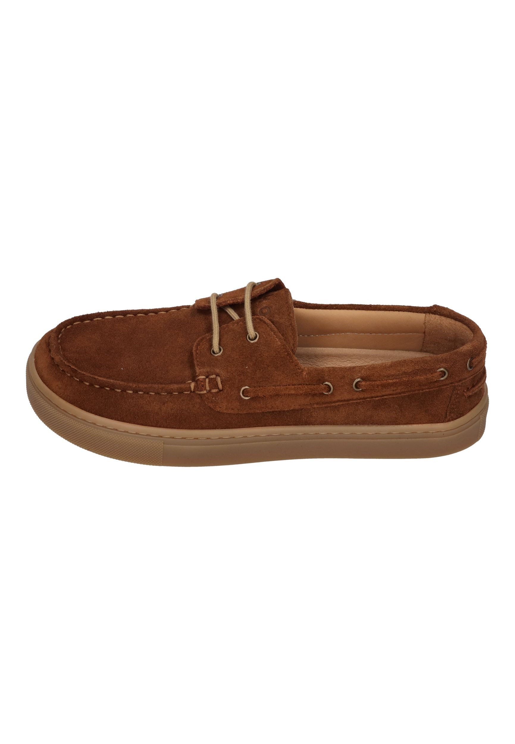 KOEL HIVERA SUEDE Barfußschuh Cognac