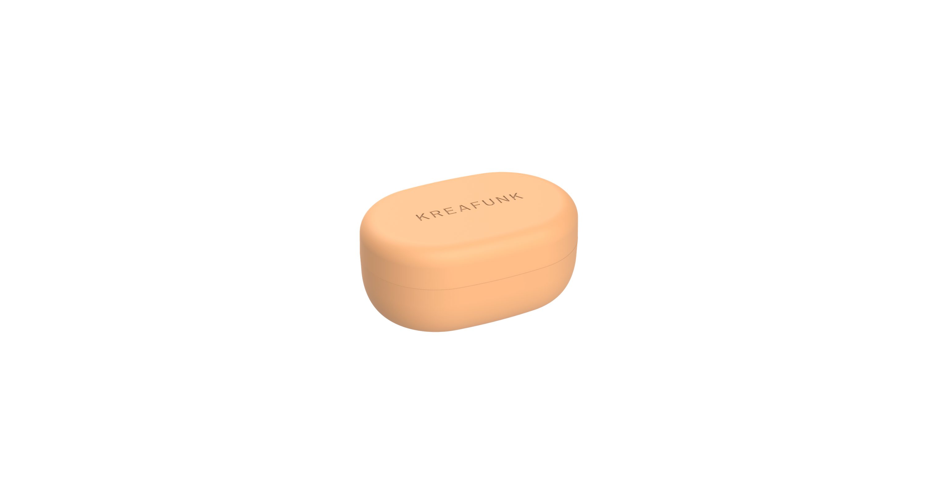 KREAFUNK On-Ear-Kopfhörer sunny Bluetooth Kopfhörer) (aBEAN orange