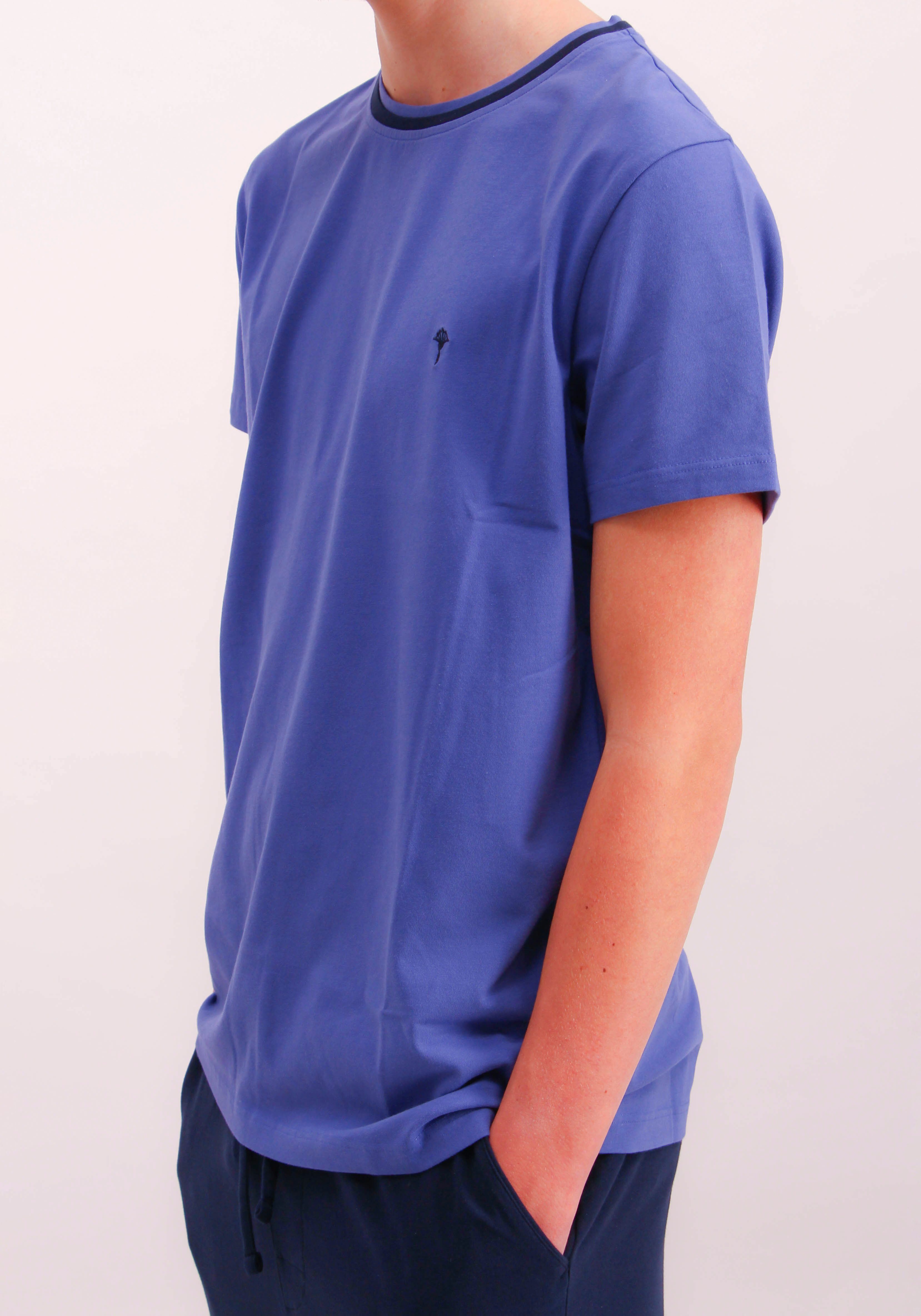 JOOP! T-Shirt T-Shirt (1-tlg) Kontrastfarbiger Halsausschnitt günstig online kaufen