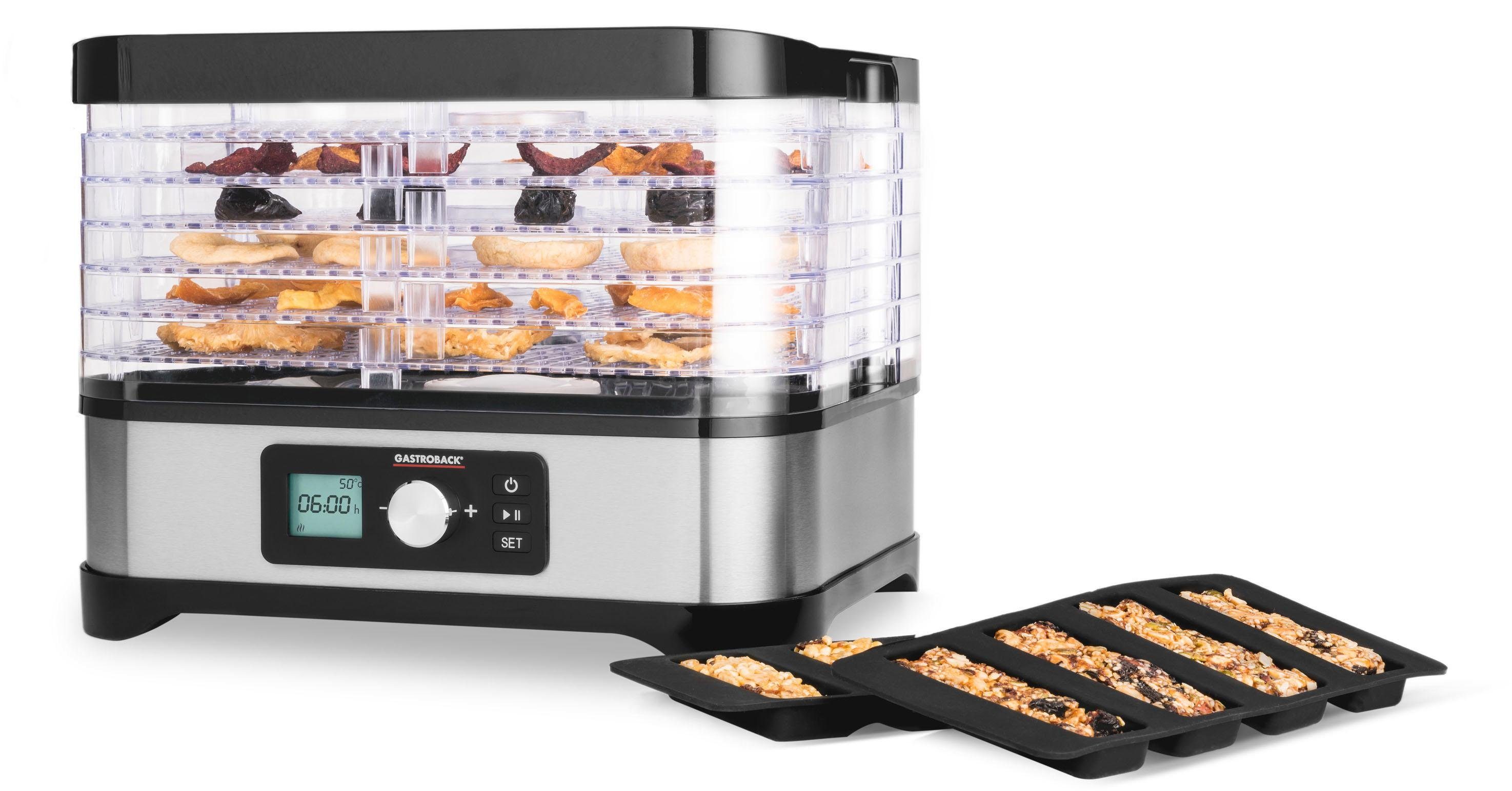 Gastroback Dörrautomat 46600 Design Natural Plus 370 W, 6 Etagen