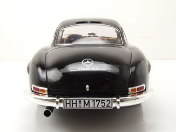 Norev Modellauto Mercedes 300 SL 1954 schwarz Modellauto 1:12 Norev, Maßstab 1:12